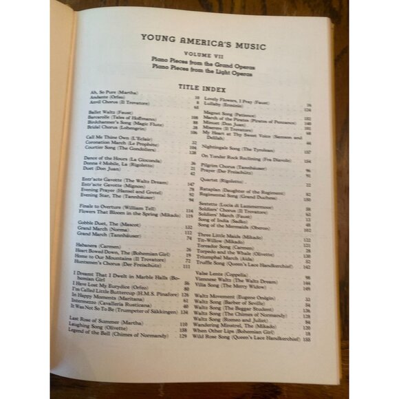 Lot Of 3 Young Americas Music Hardcover Vol. 5 6 7 Vocal Piano Books 1939-1950 - Picture 7 of 16
